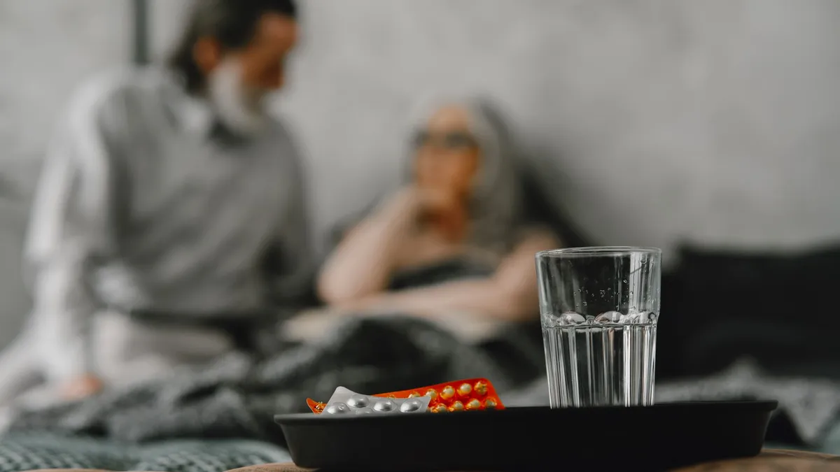 A caregiver supporting a family member at home
